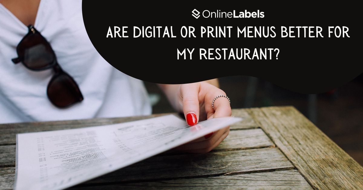 Are Digital or Print Menus Better for My Restaurant?